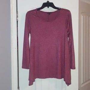 Beautiful dark pink, mauve tunic